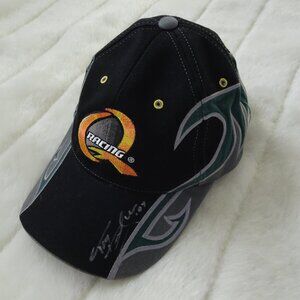 Down Force Vintage Quaker State Cap Tony Pedregon Autograph Sign 2004 OS